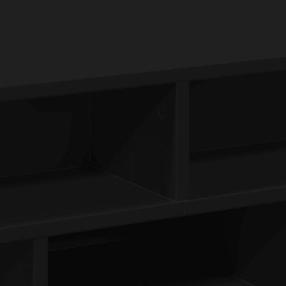 Coffee Table Black 70x70x29 cm Engineered Wood