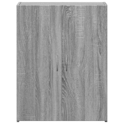 File Cabinet Grey Sonoma 60x32x77.5 cm Engineered Wood