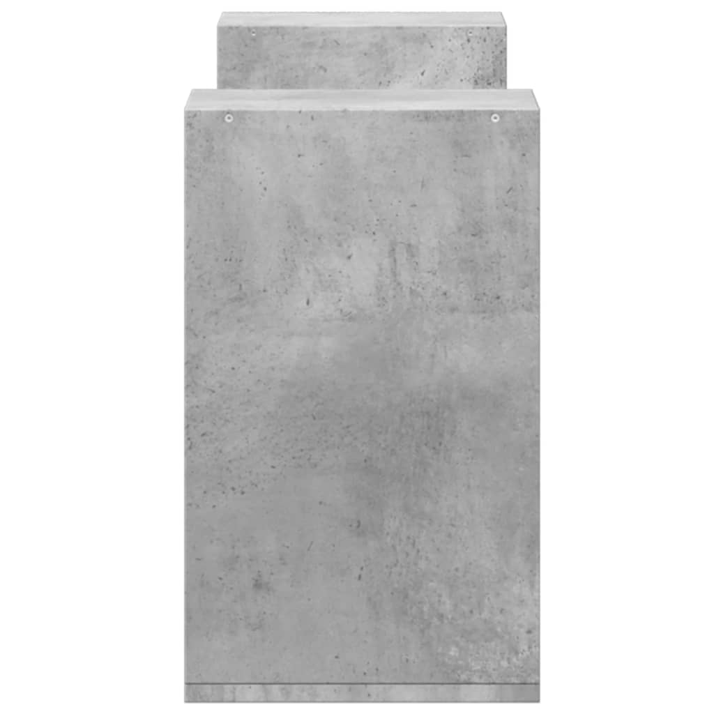 TV Cabinets 2 pcs Concrete Grey 75x30x50 cm Engineered Wood