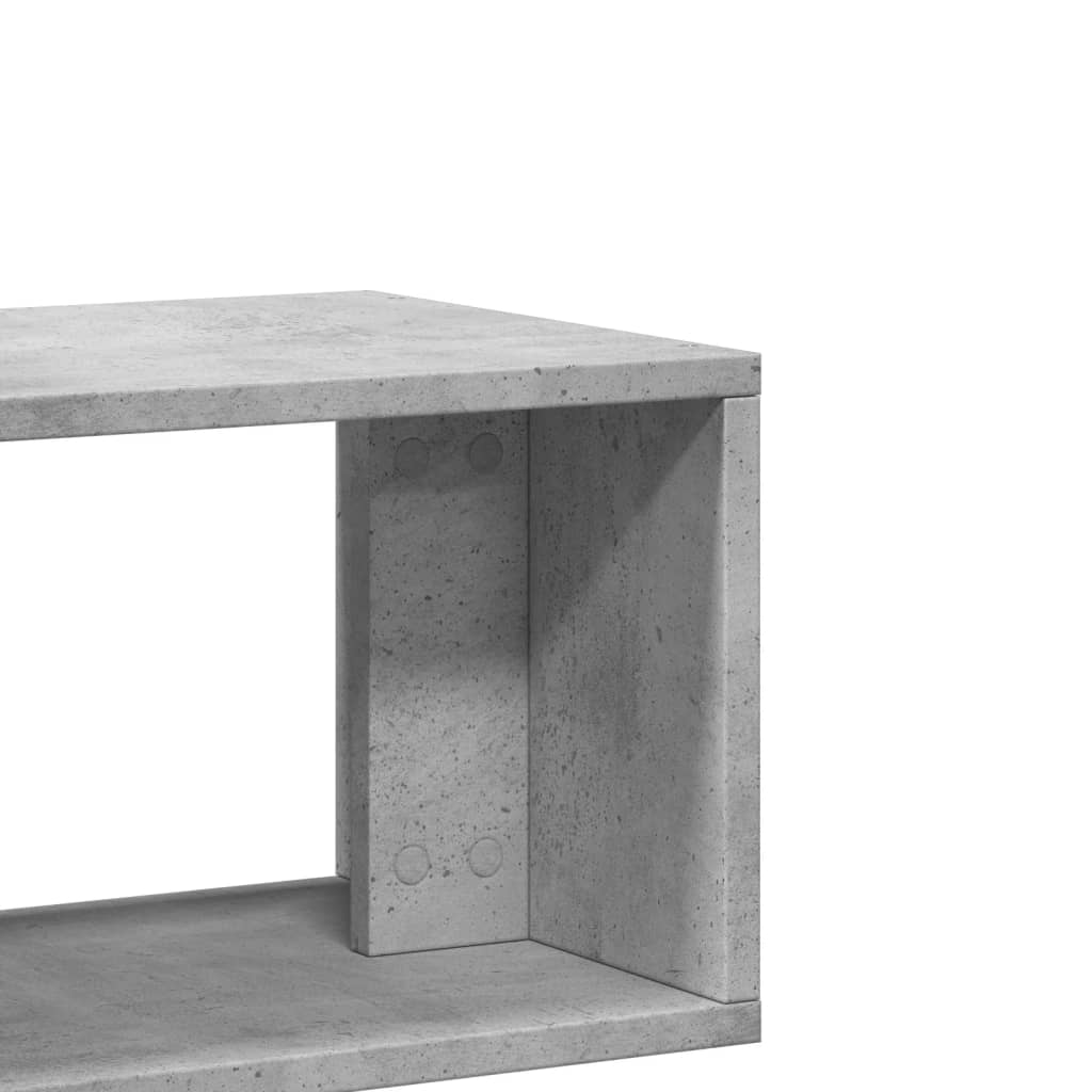 TV Cabinets 2 pcs Concrete Grey 75x30x50 cm Engineered Wood