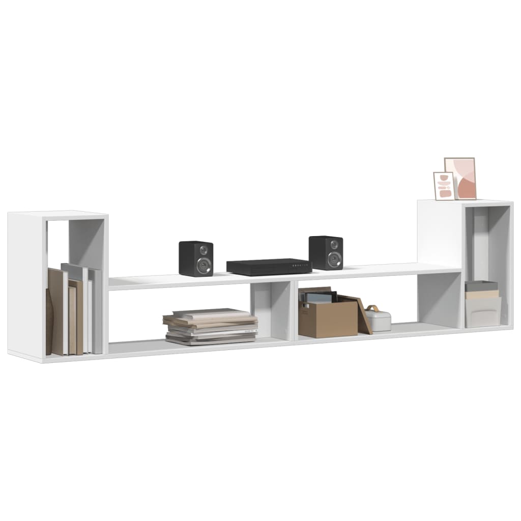 TV Cabinets 2 pcs White 100x30x50 cm Engineered Wood