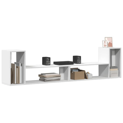 TV Cabinets 2 pcs White 100x30x50 cm Engineered Wood