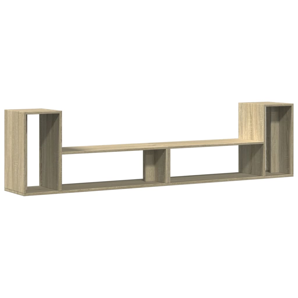 TV Cabinets 2 pcs Sonoma Oak 100x30x50 cm Engineered Wood