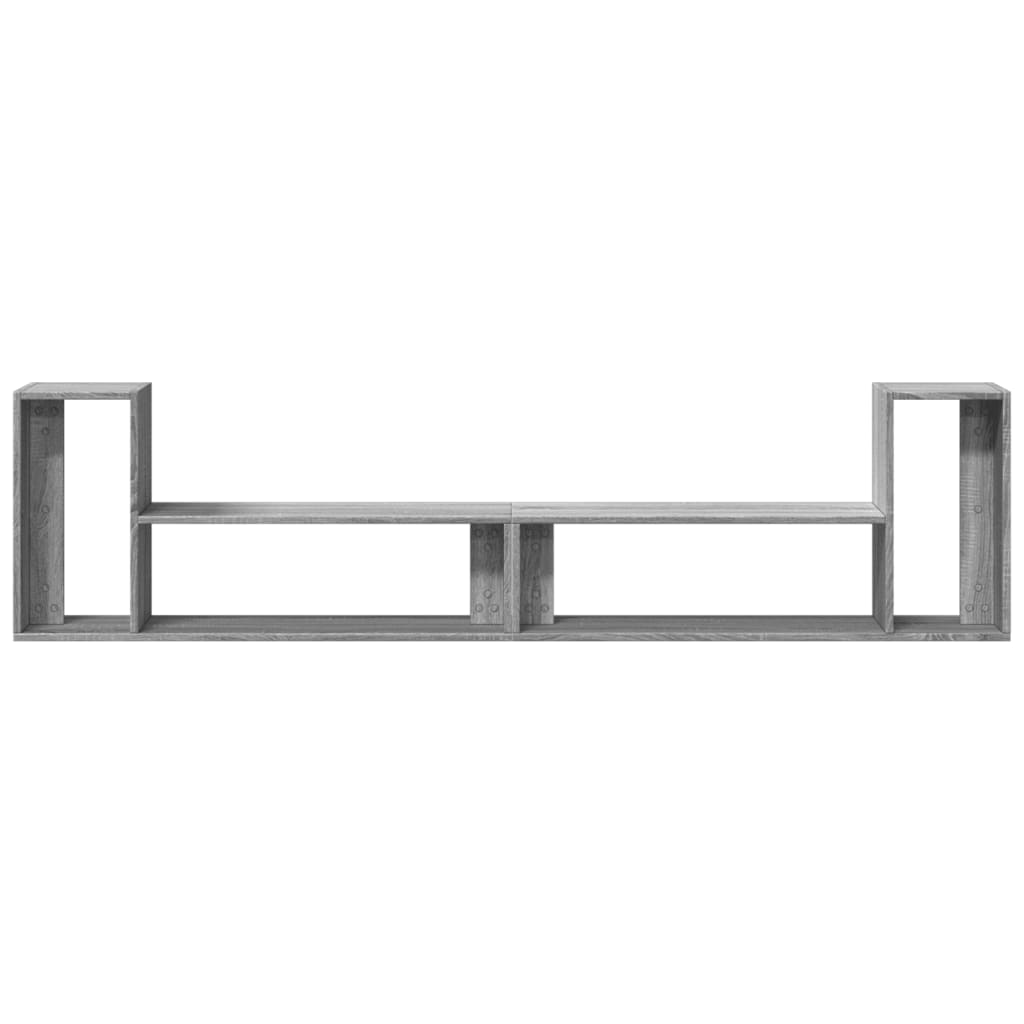 TV Cabinets 2 pcs Grey Sonoma 100x30x50 cm Engineered Wood