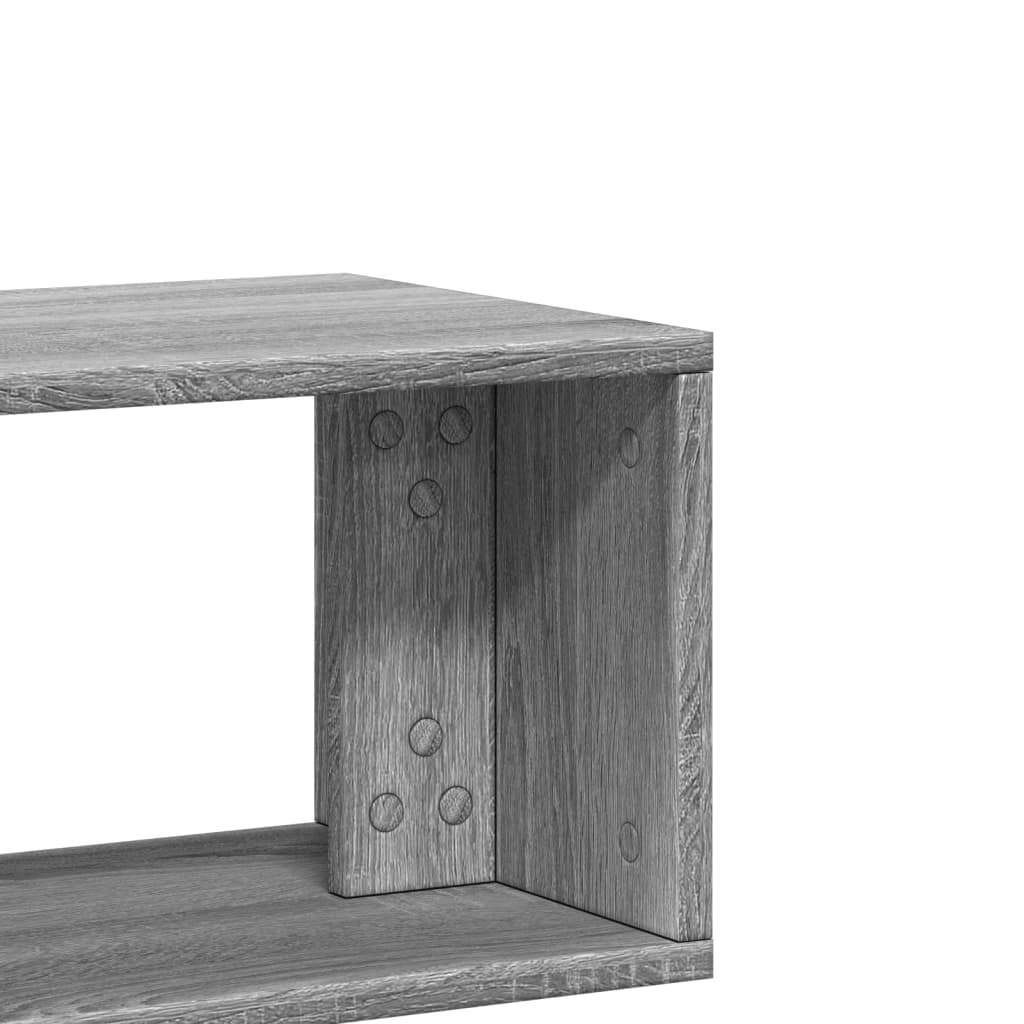 TV Cabinets 2 pcs Grey Sonoma 100x30x50 cm Engineered Wood