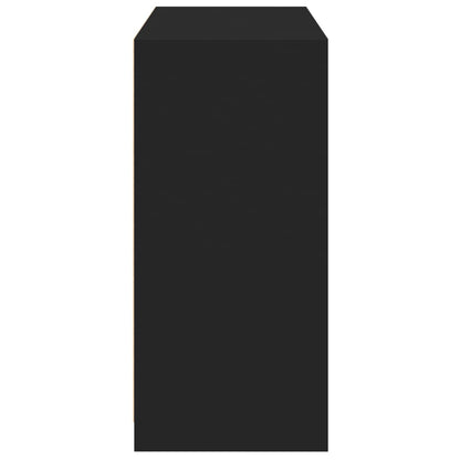 Wardrobe | Black | Engineered wood | Compact | Wardrobe | Rectangular