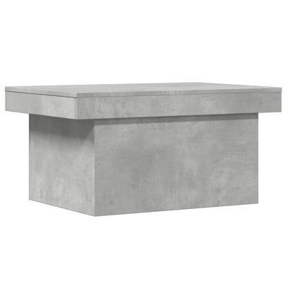Coffee Table Concrete Grey 80x55x40 cm Engineered Wood