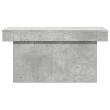 Coffee Table Concrete Grey 80x55x40 cm Engineered Wood