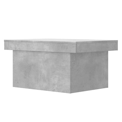 Coffee Table Concrete Grey 80x55x40 cm Engineered Wood