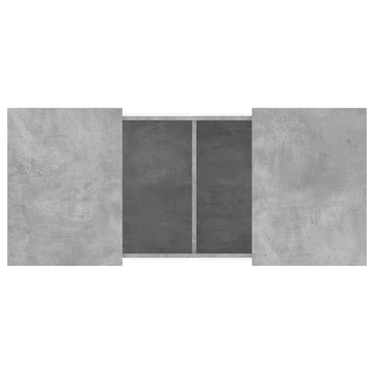 Coffee Table Concrete Grey 80x55x40 cm Engineered Wood