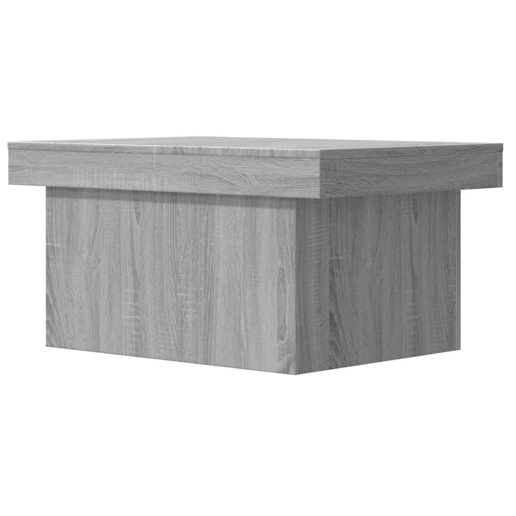 Coffee Table Grey Sonoma 80x55x40 cm Engineered Wood