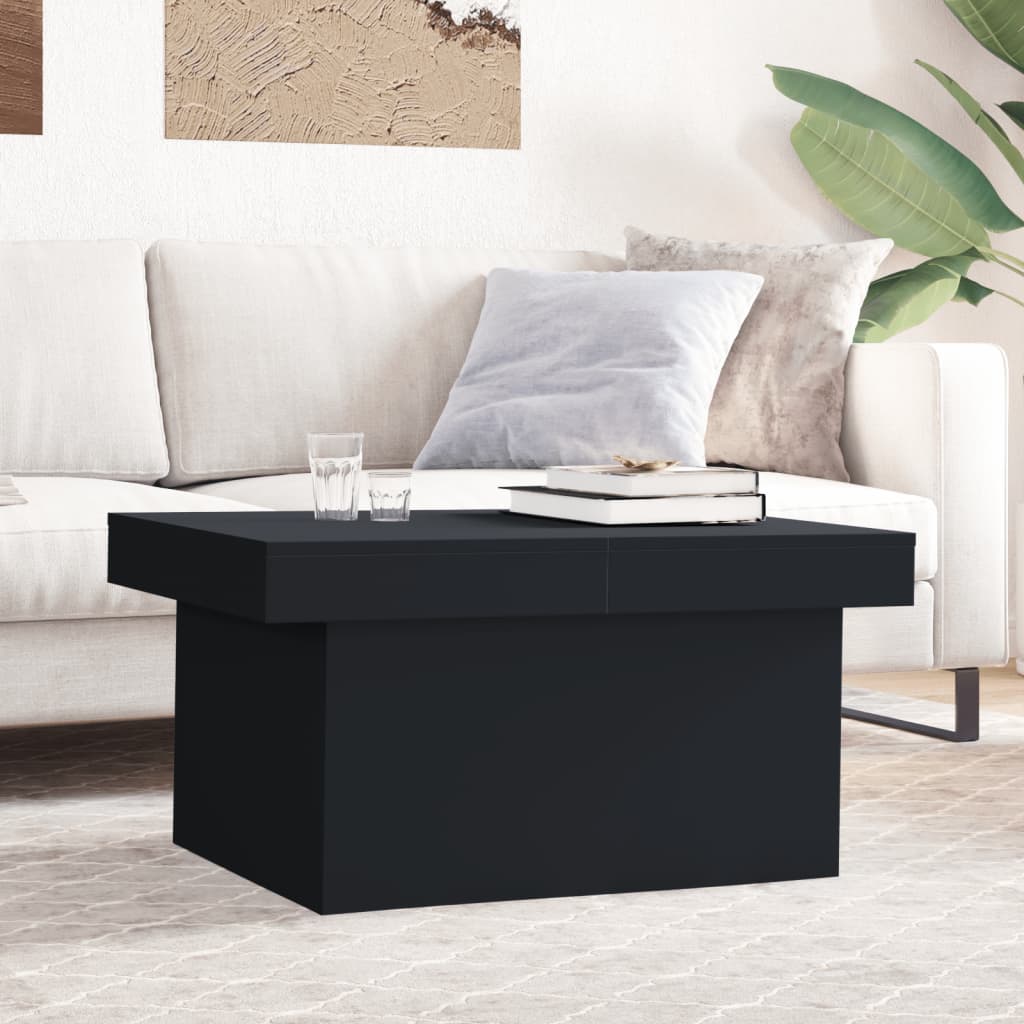 Coffee Table | Black | Engineered Wood | Medium | Coffee Table