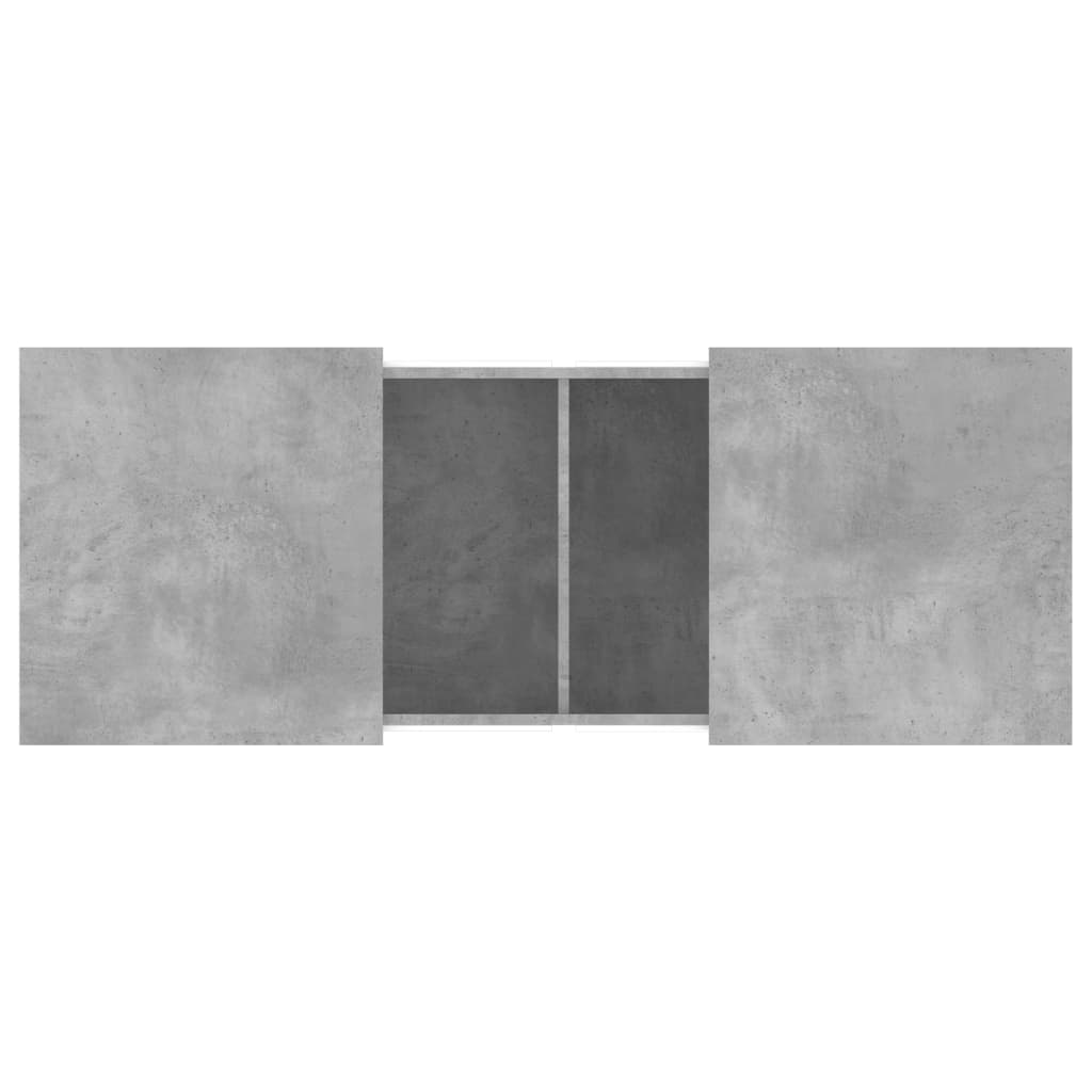 Coffee Table Concrete Grey 100x55x40 cm Engineered Wood