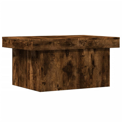 Coffee Table Smoked Oak 100x55x40 cm Engineered Wood