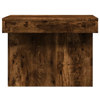 Coffee Table Smoked Oak 100x55x40 cm Engineered Wood