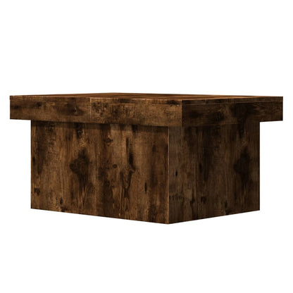 Coffee Table Smoked Oak 100x55x40 cm Engineered Wood