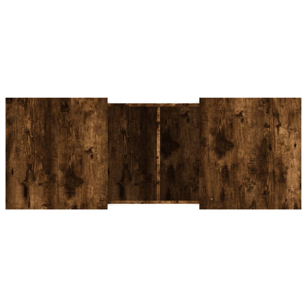 Coffee Table Smoked Oak 100x55x40 cm Engineered Wood