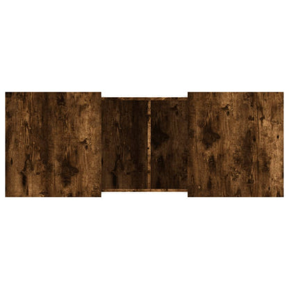 Coffee Table Smoked Oak 100x55x40 cm Engineered Wood