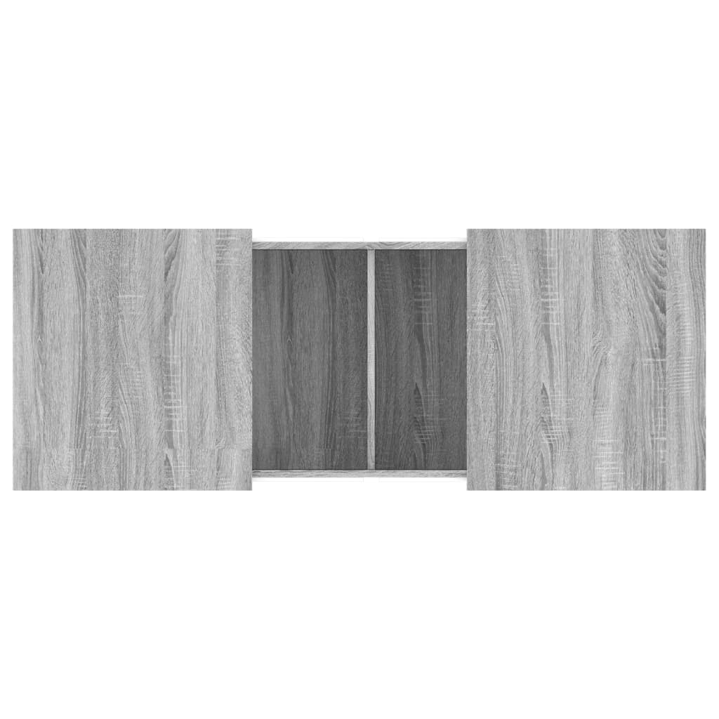 Coffee Table Grey Sonoma 100x55x40 cm Engineered Wood