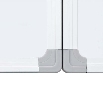 Magnetic Whiteboard Foldable 150x100x1.7 cm Aluminium