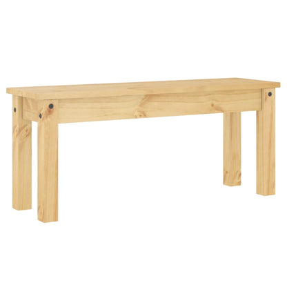 Dining Bench "PANAMA" 105x30x45 cm Solid Wood Pine