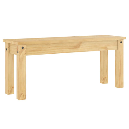 Dining Bench "PANAMA" 105x30x45 cm Solid Wood Pine