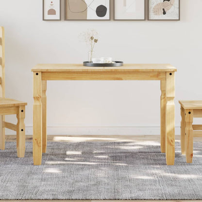 Dining Table "Corona" 112x60x75 cm Solid Wood Pine