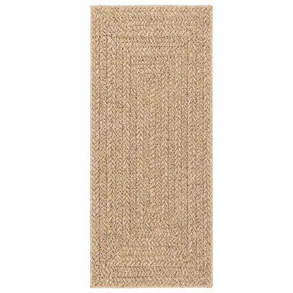 Rug ZIZUR 80x200 cm Jute Look Indoor and Outdoor
