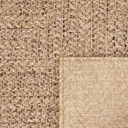 Rug ZIZUR 80x200 cm Jute Look Indoor and Outdoor