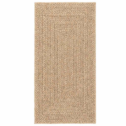 Rug ZIZUR 100x200 cm Jute Look Indoor and Outdoor