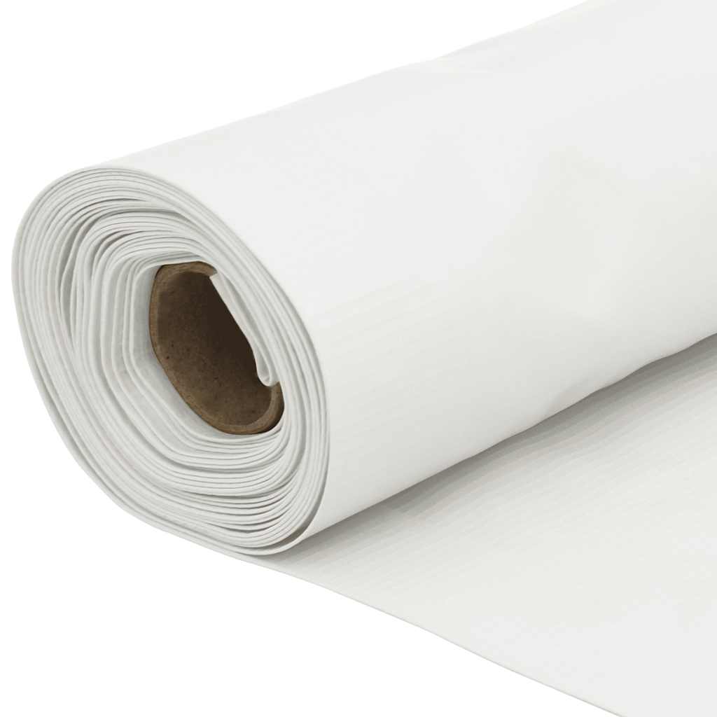 Balcony Privacy Screen White 500x75 cm PVC