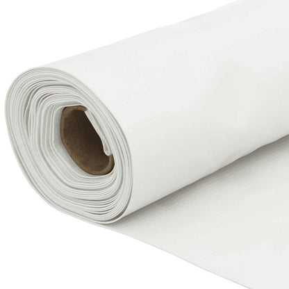 Balcony Privacy Screen White 500x75 cm PVC
