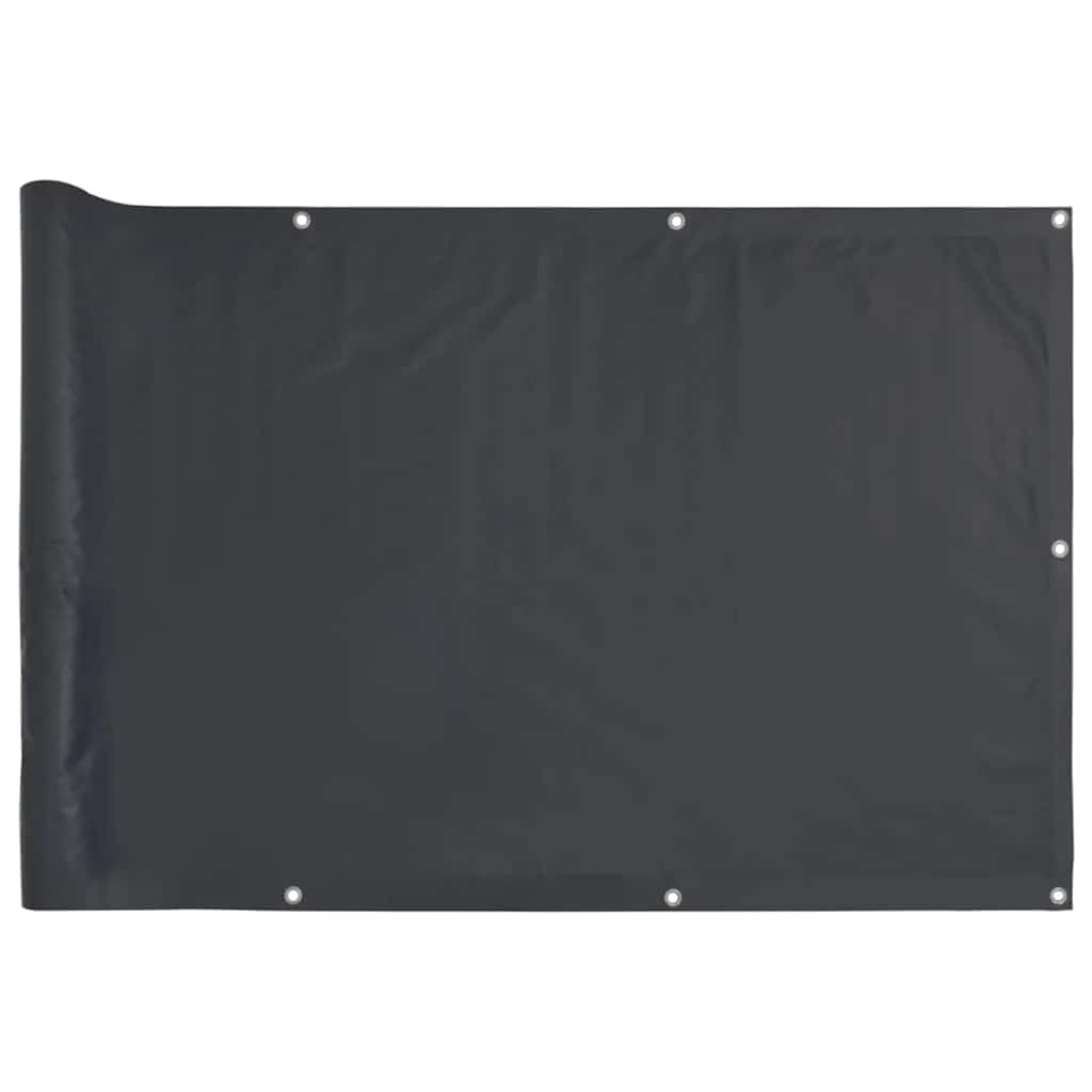 Balcony Privacy Screen Anthracite 400x90 cm PVC