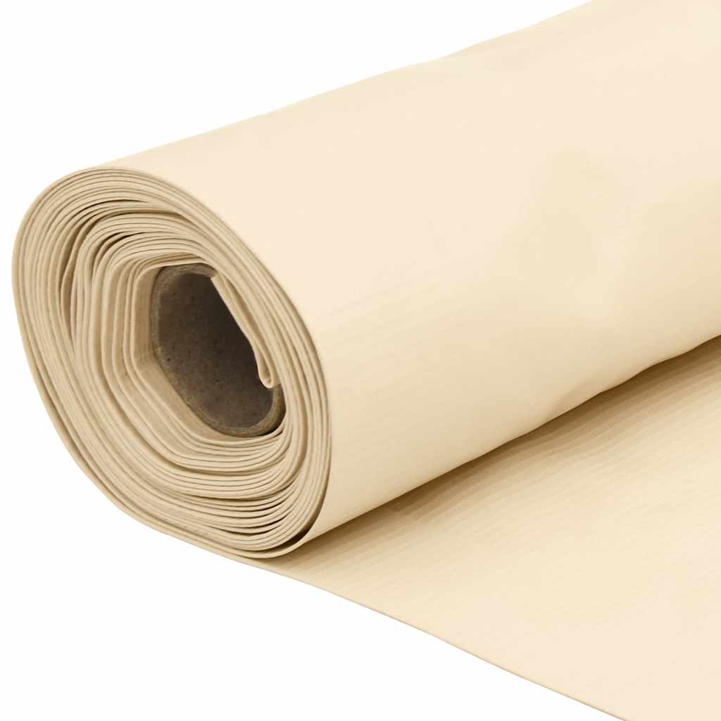 Balcony Privacy Screen Cream 400x120 cm PVC