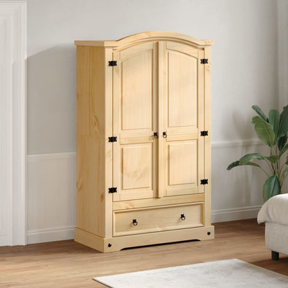 Wardrobe "Corona" 101x52x170 cm Solid Wood Pine