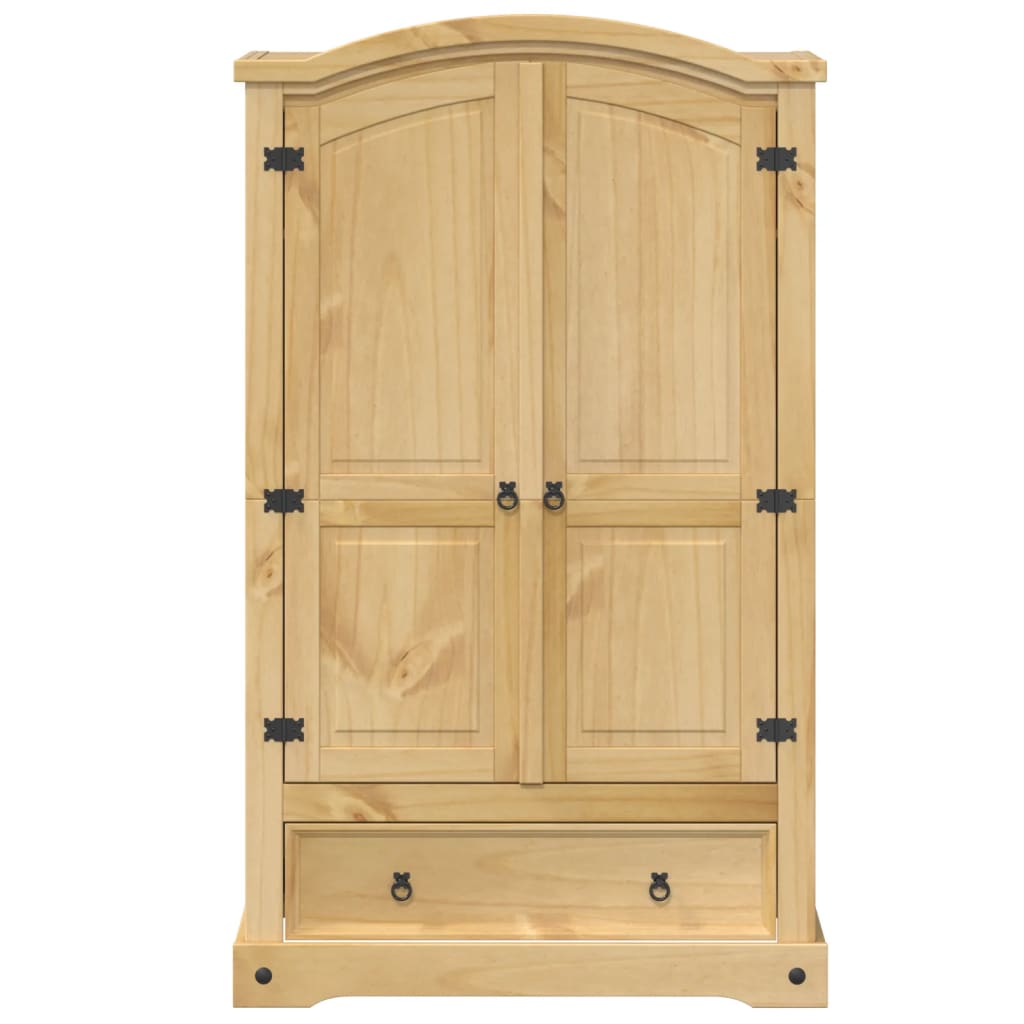Wardrobe "Corona" 101x52x170 cm Solid Wood Pine