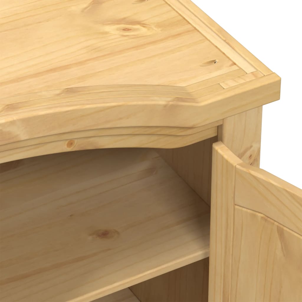 Wardrobe "Corona" 101x52x170 cm Solid Wood Pine