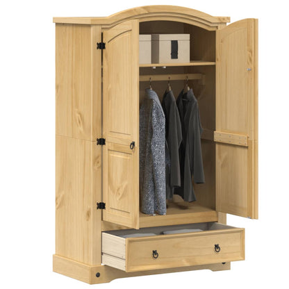 Wardrobe "Corona" 101x52x170 cm Solid Wood Pine