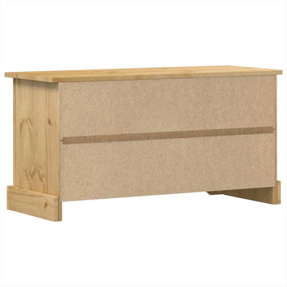 TV Cabinet "Corona" 100x40x52 cm Solid Wood Pine
