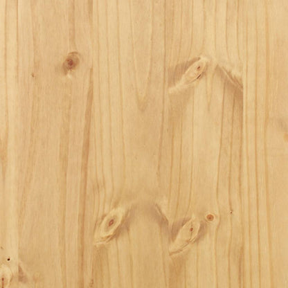 TV Cabinet "Corona" 100x45x58 cm Solid Wood Pine