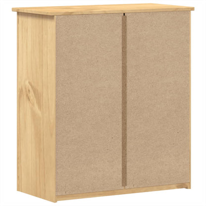 Chest of Drawers "Corona" 80x40x89 cm Solid Wood Pine