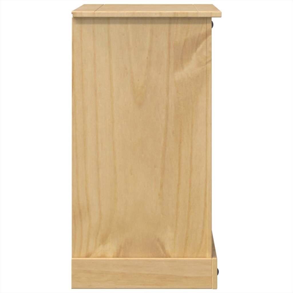 Chest of Drawers "Corona" 101x45x82 cm Solid Wood Pine