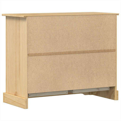 Chest of Drawers "Corona" 101x45x82 cm Solid Wood Pine