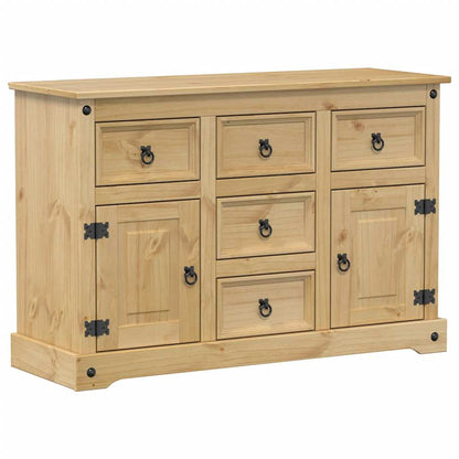 Sideboard "Corona" 112x40x75 cm Solid Wood Pine