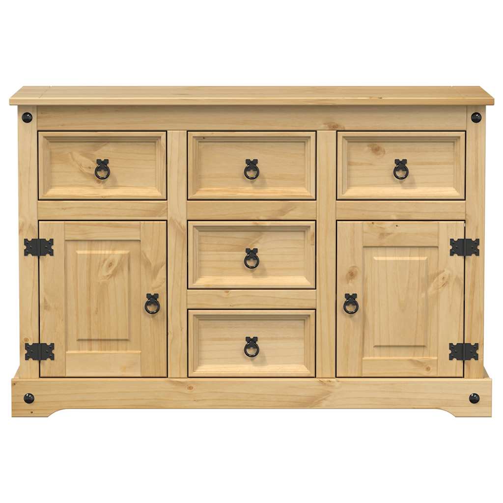 Sideboard "Corona" 112x40x75 cm Solid Wood Pine