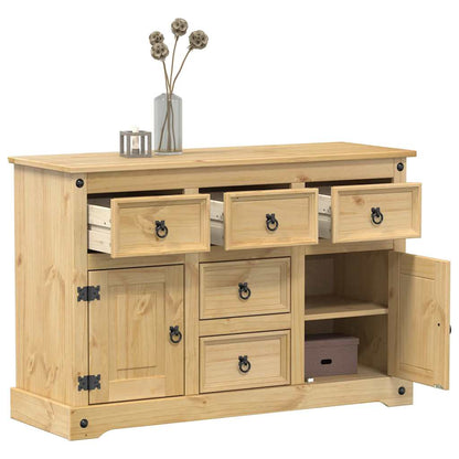 Sideboard "Corona" 112x40x75 cm Solid Wood Pine