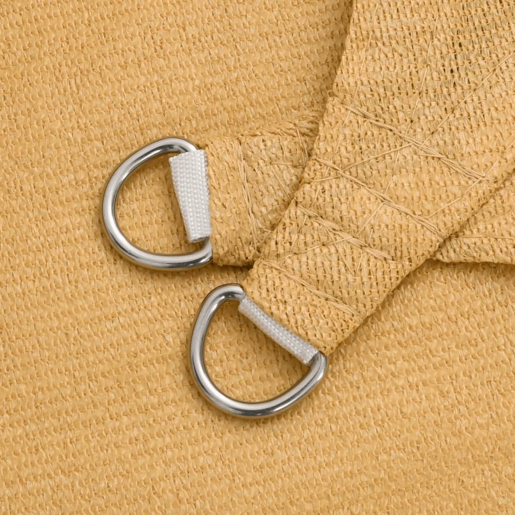 Sunshade Sail 160 g/m² Rectangular Sand 5x8 m HDPE