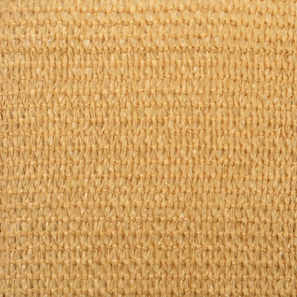 Sunshade Sail 160 g/m² Rectangular Sand 5x8 m HDPE