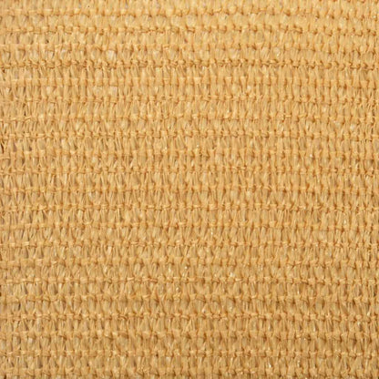 Sunshade Sail 160 g/m² Triangular Sand 2.5x2.5x3.5 m HDPE