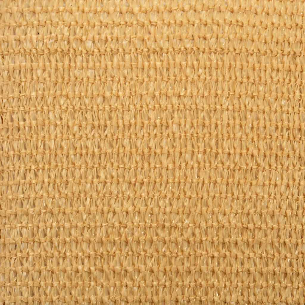 Sunshade Sail 160 g/m² Triangular Sand 3x3x4.2 m HDPE
